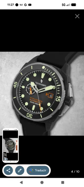 Reloj Automático Tecnotempo Strategico Forged