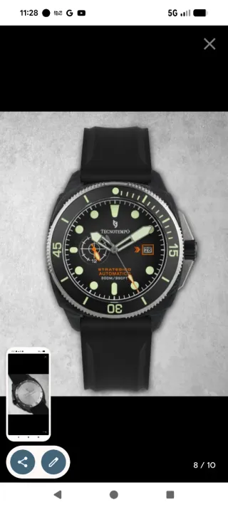 Reloj Automático Tecnotempo Strategico Forged