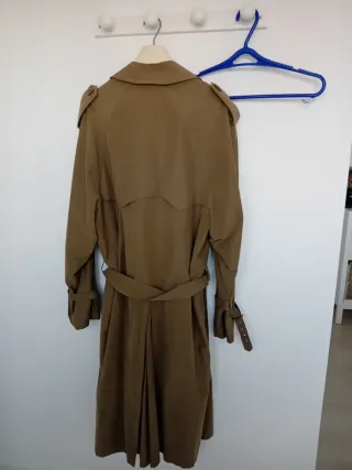 Gabardina caballero verde oliva