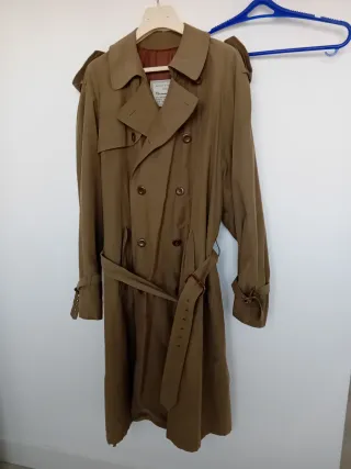 Gabardina caballero verde oliva