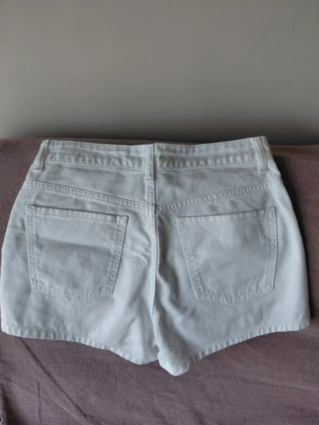 Pantalón corto blanco Pinko
