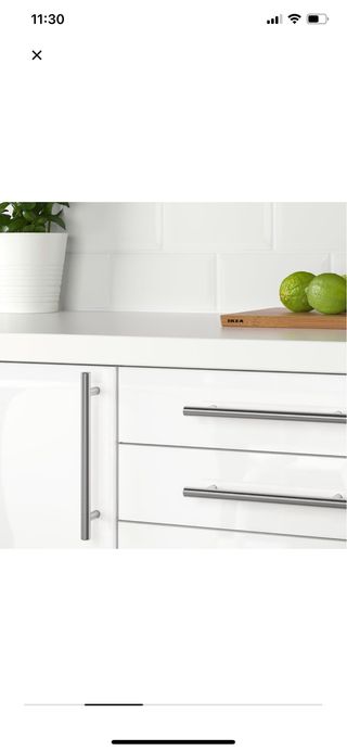 2 Tiradores Acero Inoxidable KALLROR