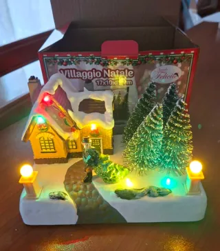 Villaggio Natalizio Luci e suoni