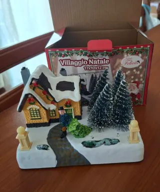 Villaggio Natalizio Luci e suoni