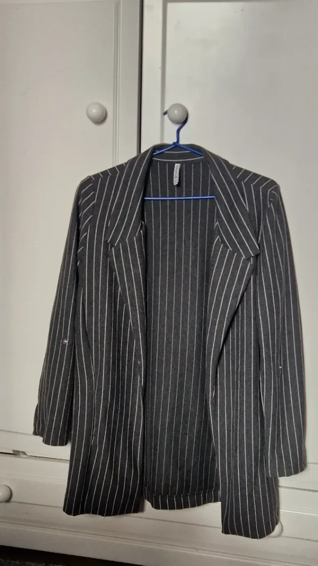 Blazer Raya Diplomática Grigio e Bianco