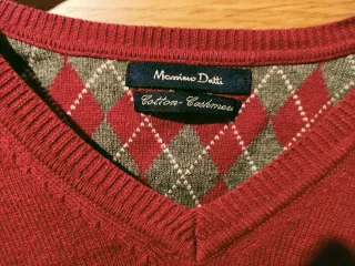 Jersey Massimo Dutti Burdeos Talla L