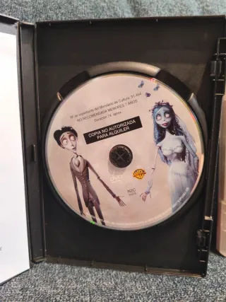 DVD La Novia Cadáver