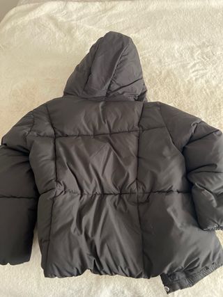 Anorak Zara niña 9-10 años negro