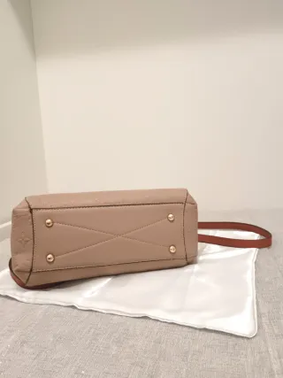 Borsa monogram con lucchetto e chiave