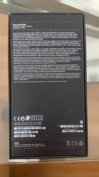 iPhone 13 Pro Max 256GB Plata