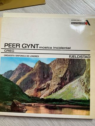 Lote Vinilos Clásica G. Verdi Oberturas Coros