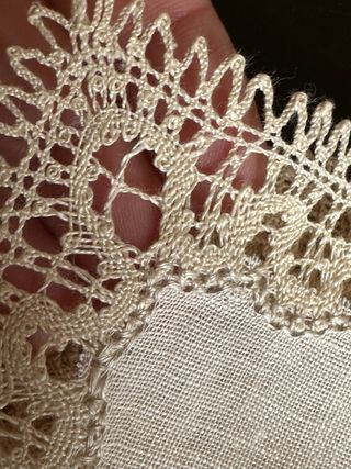 Centrino tombolo fatto a mano