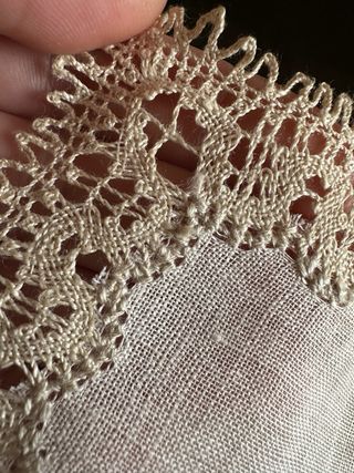 Centrino tombolo fatto a mano