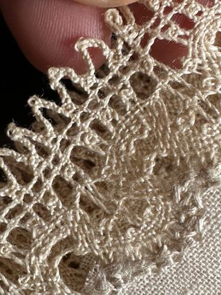 Centrino tombolo fatto a mano