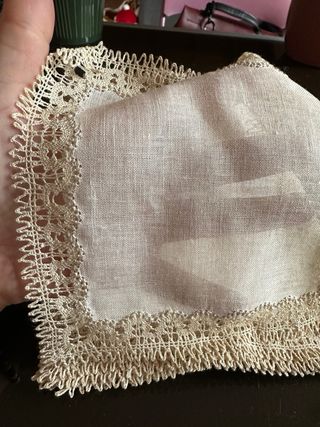 Centrino tombolo fatto a mano