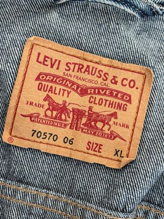 Cazadora Vaquera Levi's Original Oversize