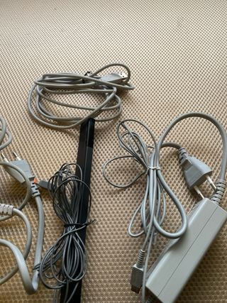 Cargador y Cables Wii U