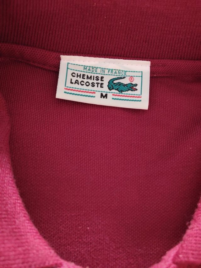 Polo Lacoste Rojo