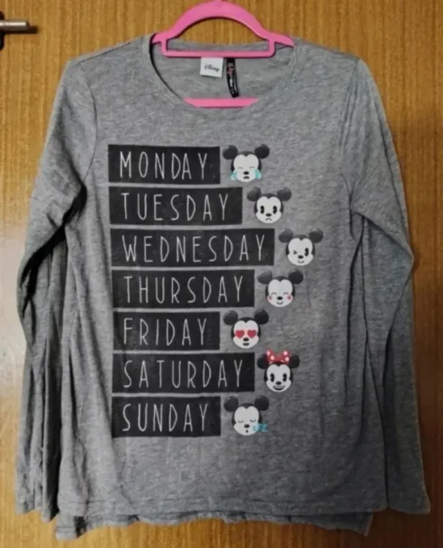 Camiseta Disney Mickey Mouse Tamanho M New Yorker