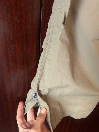 Pantalones Columbia Hombre Beige Convertibles NUEV