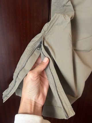 Pantalones Columbia Hombre Beige Convertibles NUEV