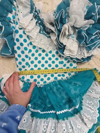 Traje Gitana Niña Talla Única