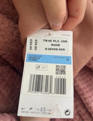 Conjunto Nike Sudadera y Pantalón Rosa Nuevo