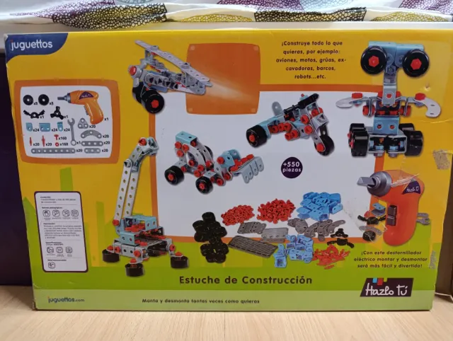 Estuche Construcción Juguettos