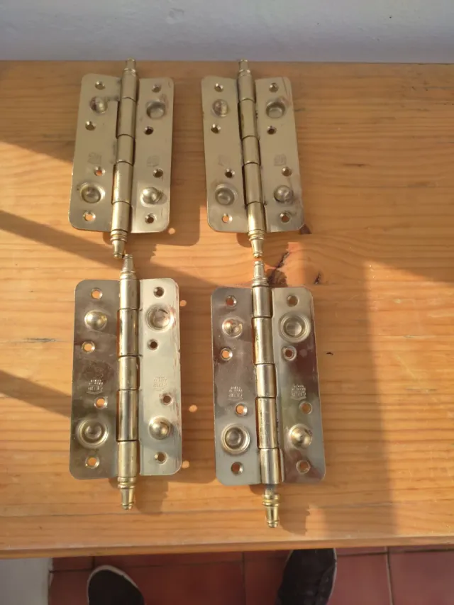 Kit 4 Cerniere di Sicurezza in Ottone