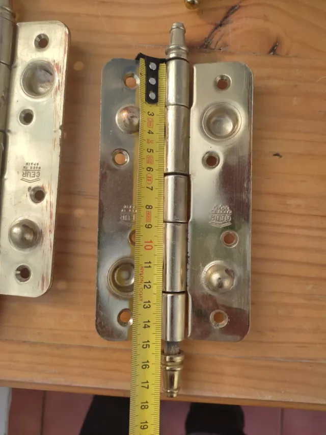 Kit 4 Cerniere di Sicurezza in Ottone