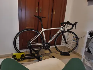 Bicicleta Lapierre Carbono + Rodillo