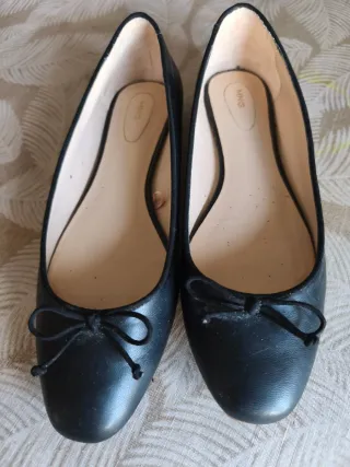 Bailarinas Mango Negras Talla 39
