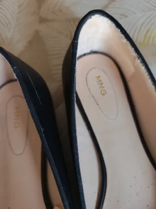 Bailarinas Mango Negras Talla 39