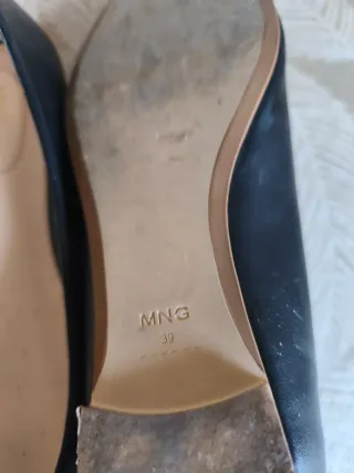 Bailarinas Mango Negras Talla 39