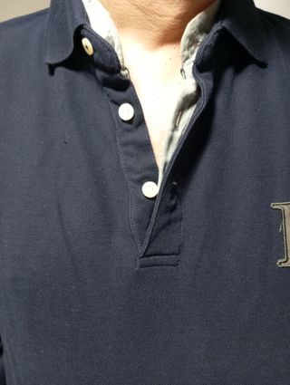 Polo Caballero Pedro del Hierro Azul