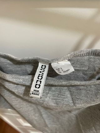 Top tirantes H&M gris