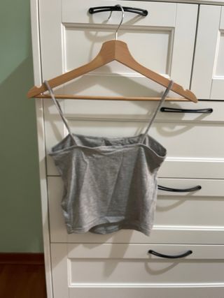 Top tirantes H&M gris