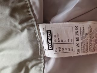 Pantalón Nieve Mujer Talla 40 Beige