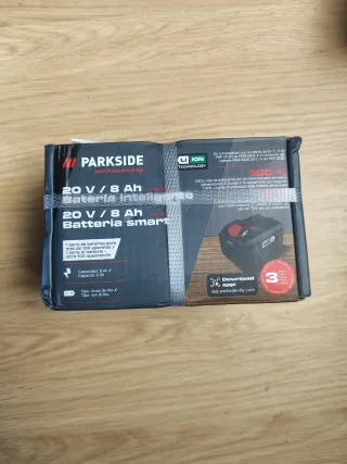 Parkside Batería 20V 8Ah Li-Ion Smart
