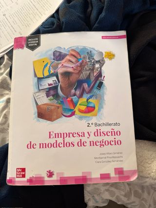 Libro empresa y diseño de modelo de negocios 2bach