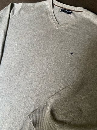 Jersey pico Silbon gris S