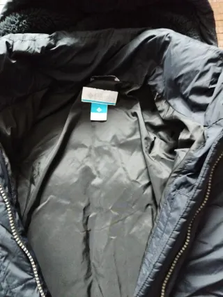 Chaqueta Columbia Mujer Talla S Negra