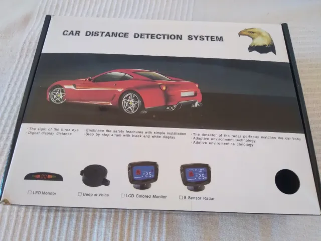 Sensores de aparcamiento delanteros y traseros