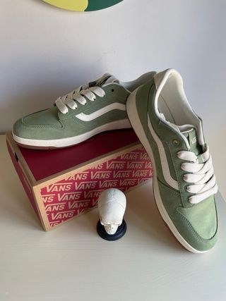 Vans Ryland Ls Verde y Blanco