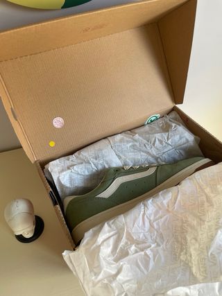 Vans Ryland Ls Verde y Blanco