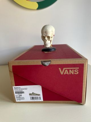 Vans Ryland Ls Verde y Blanco