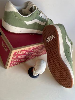 Vans Ryland Ls Verde y Blanco