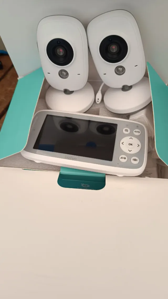 Vigilabebés BOIFUN con 2 Cámaras 720P