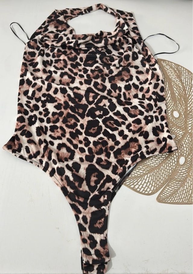 Body animal print Bershka Talla L