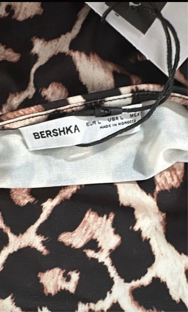 Body animal print Bershka Talla L